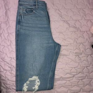 ultra high rise mom jeans